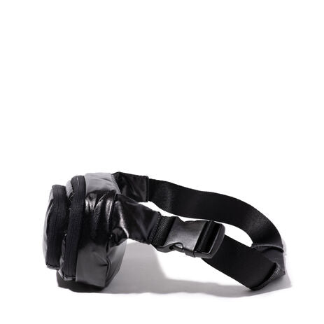 Baggalini On The Go Belt Bag - Black Gloss Ripstop