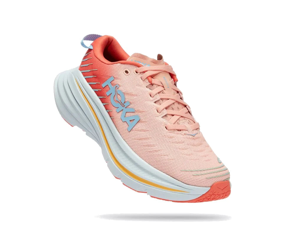 Hoka Women's Bondi X - Camellia Peach Parfait