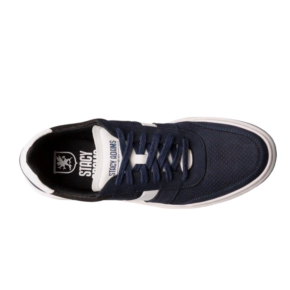 Stacy Adams Men's Currier Sneaker - Navy