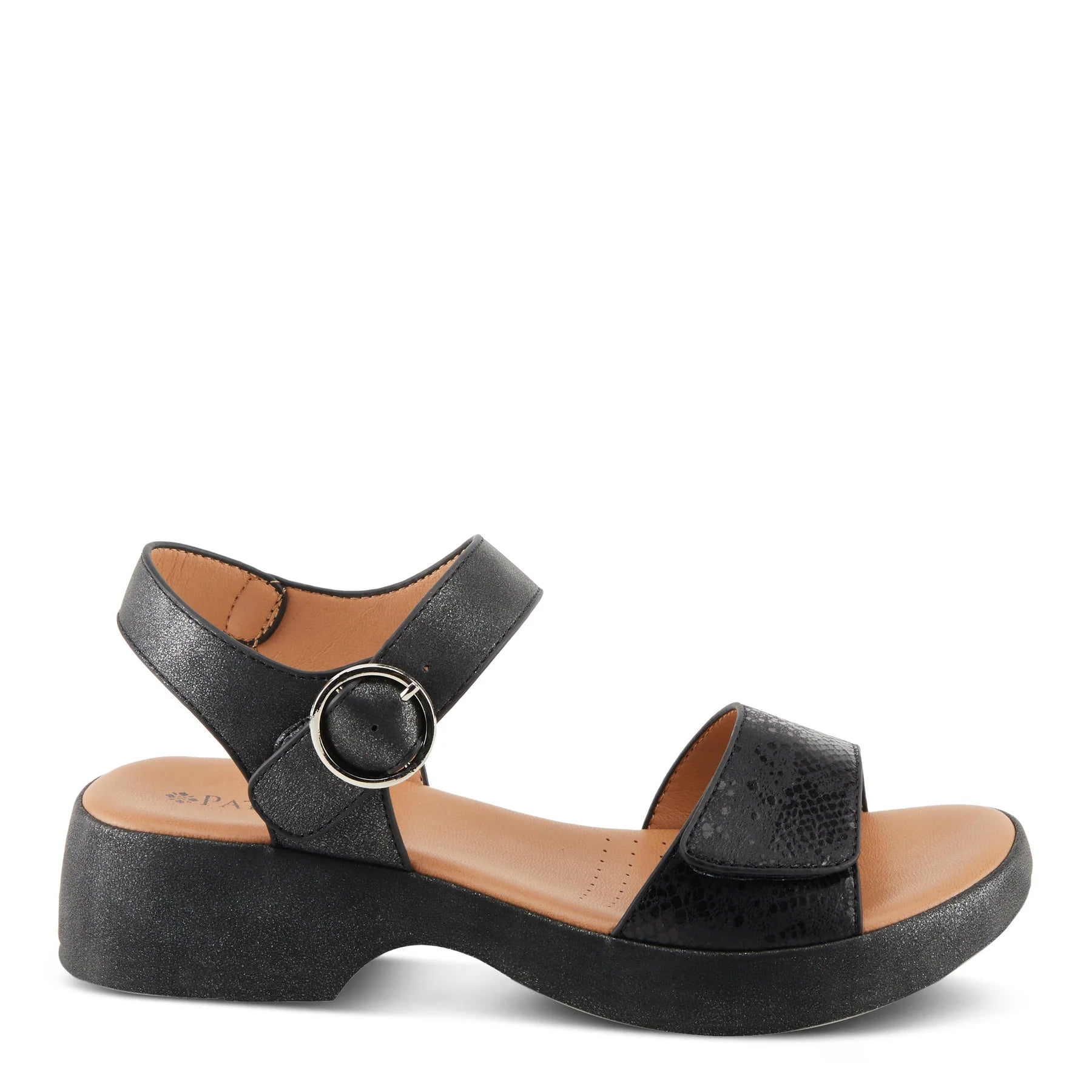 Patrizia by Spring Step Women's Finola Sandals - Black