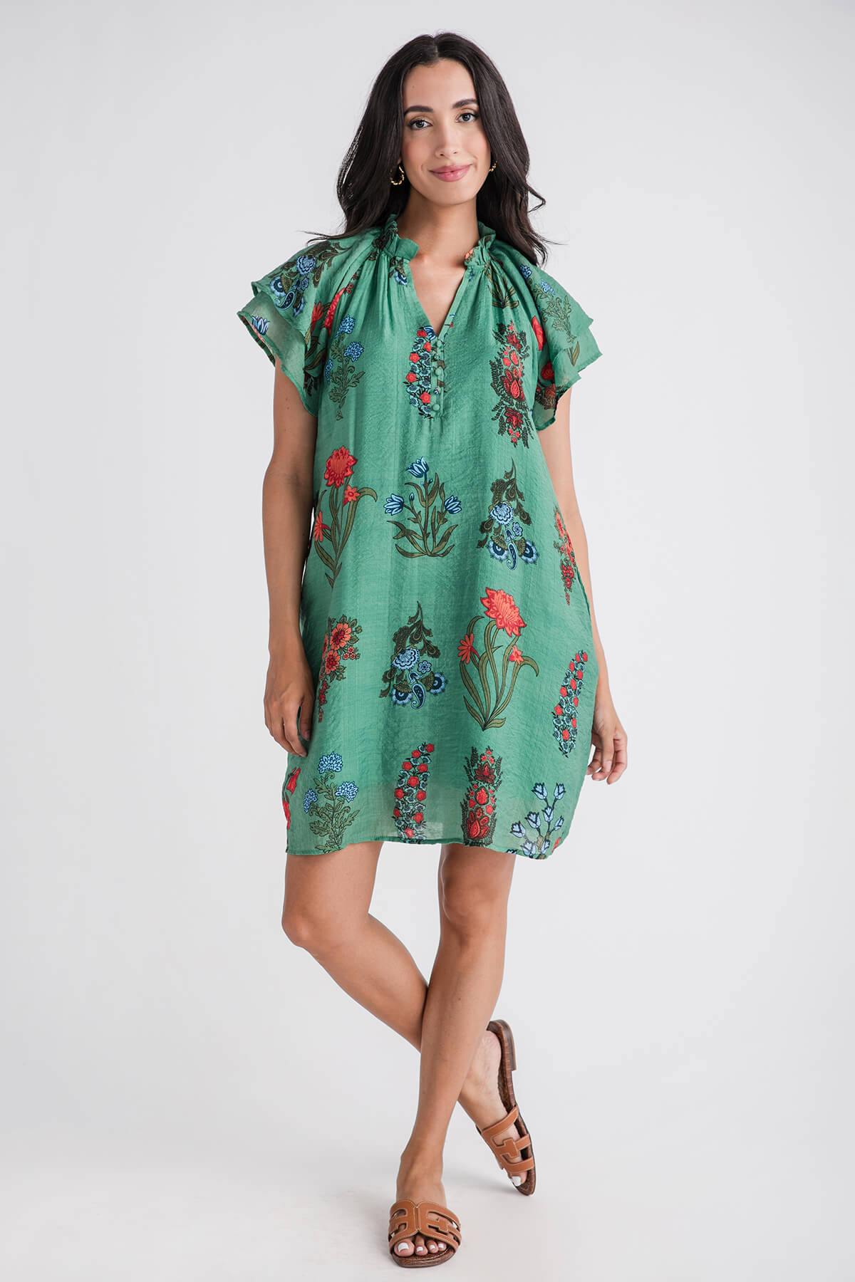 THML Medalion Printed Short Dress