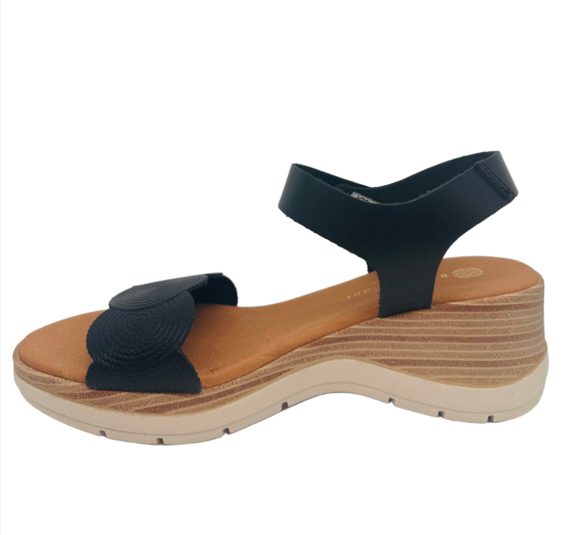 Eric Michael Women's Honey Sandal - Black