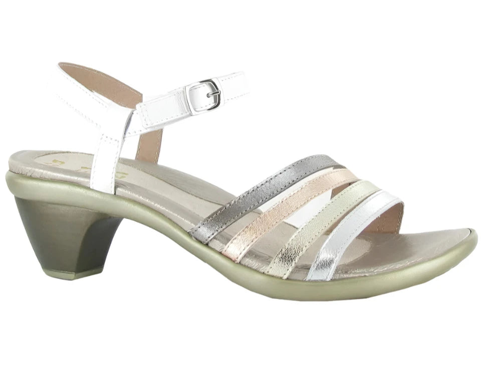 Naot Women's Current Sandal - Metallic Silver