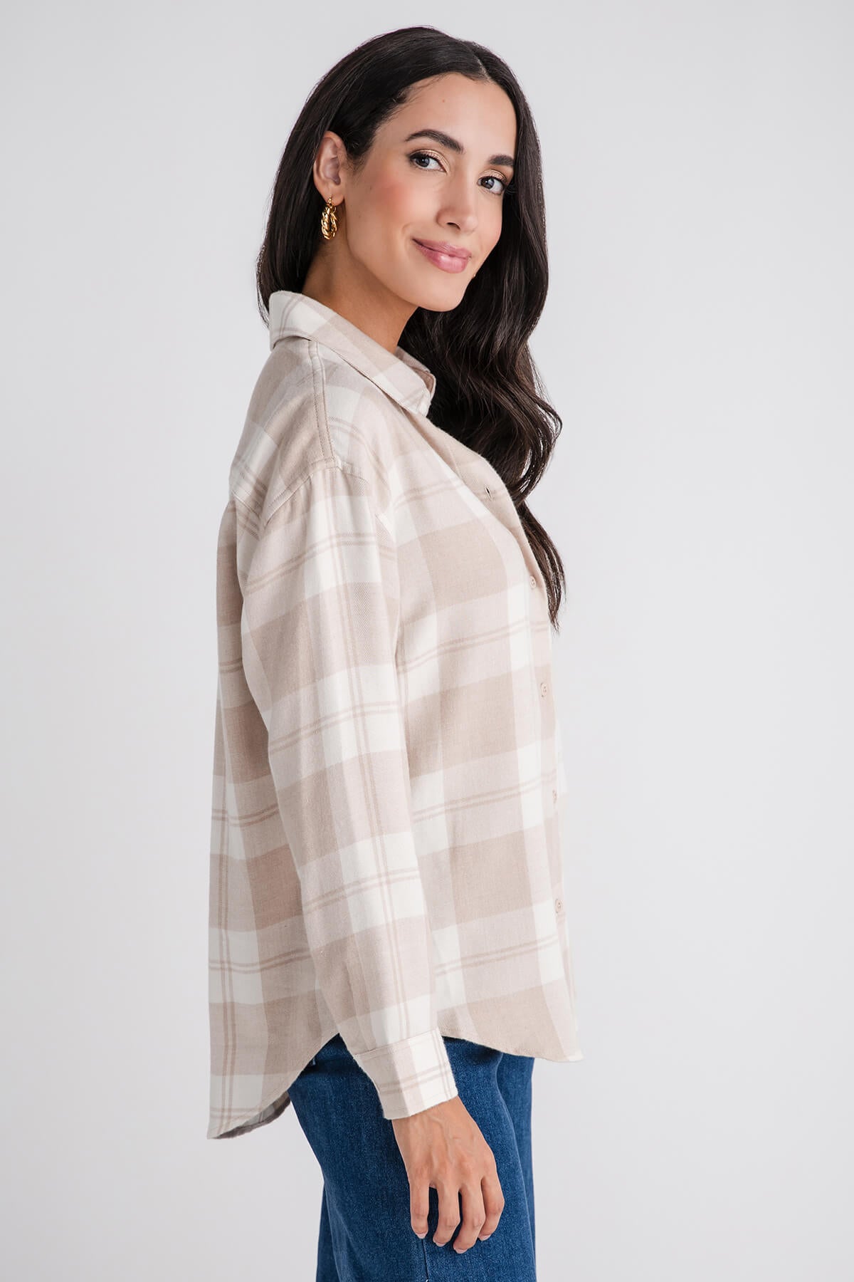 Z Supply River Plaid Button Up Shirt