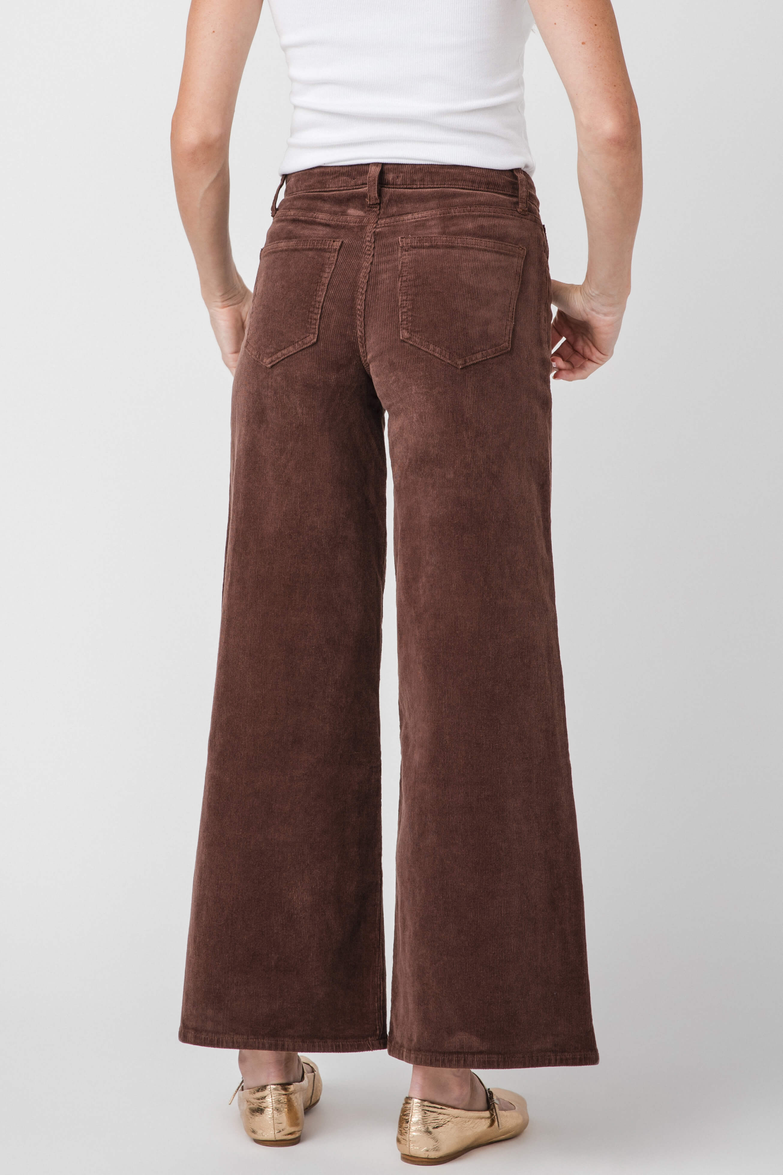 JBD Wide Leg Corduroy Pants