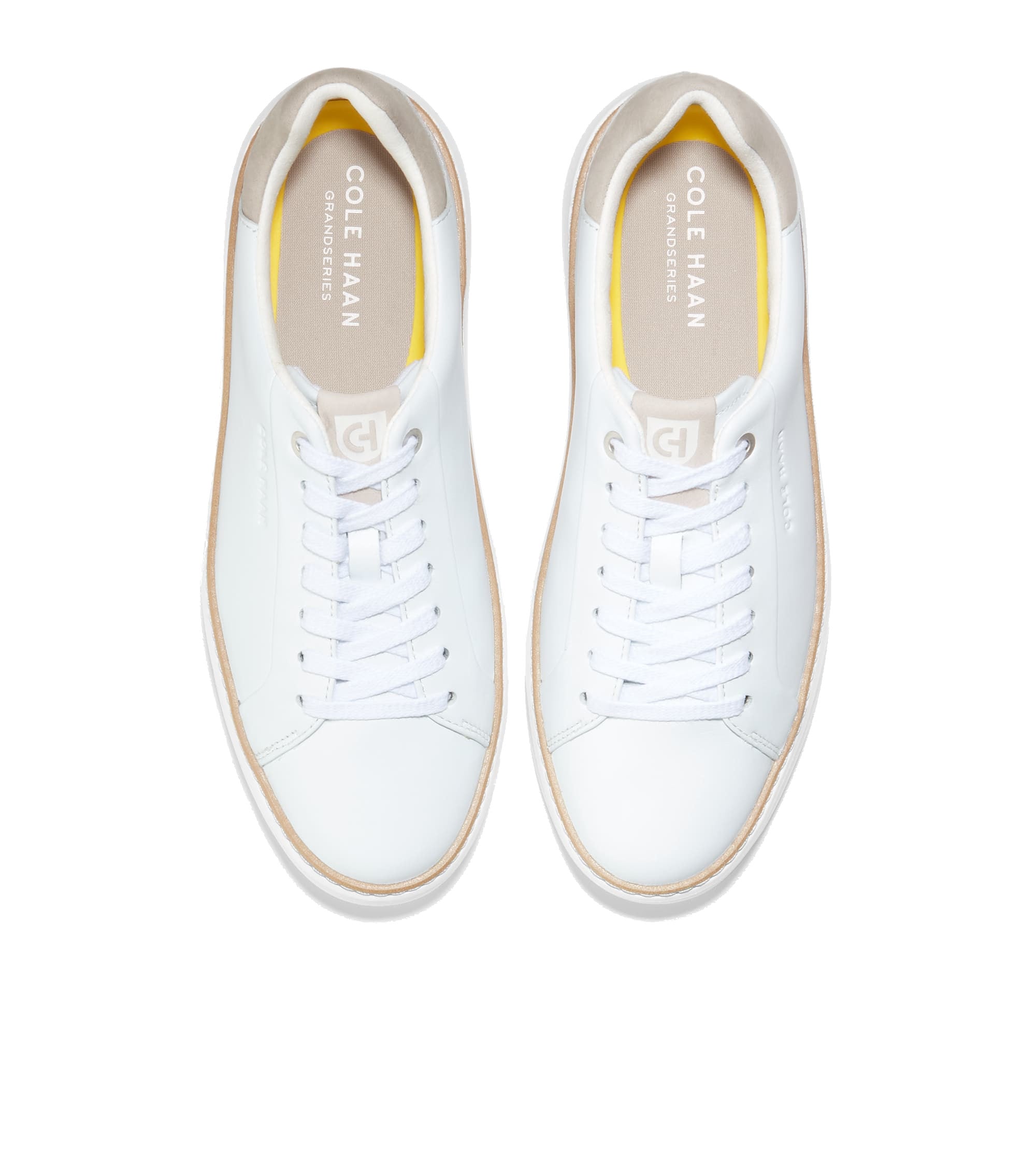 Cole Haan Women's GrandPr Topspin Sneaker - White/Dove