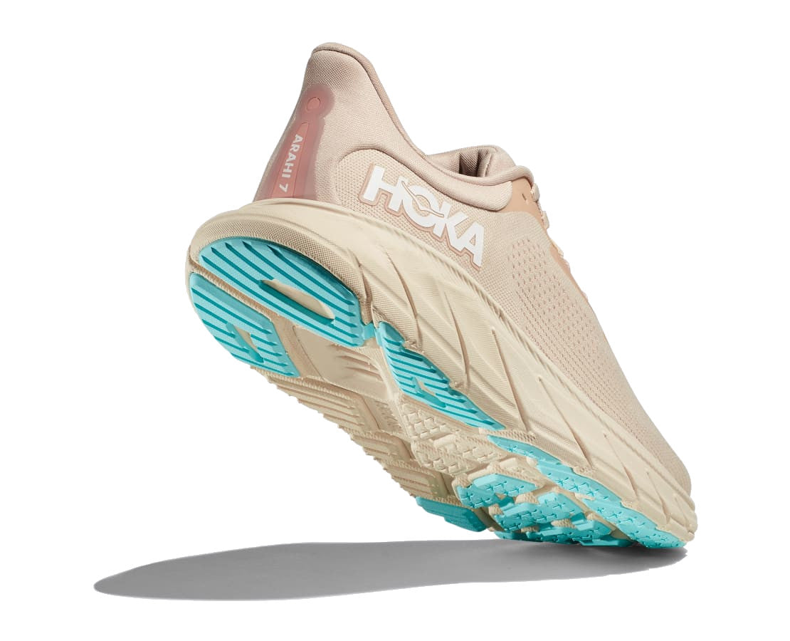 Hoka Women's Arahi 7 Sneaker - Vanilla/Cream