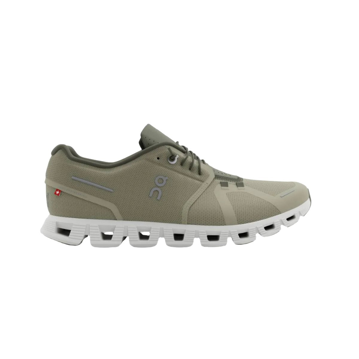 On Running Men's Cloud 5 Sneaker - Chalk/Grove