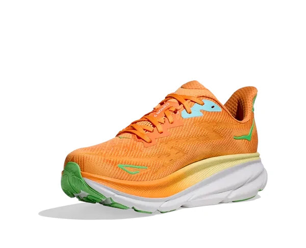 Hoka Men's Clifton 9 - Solar Flare/Sherbet