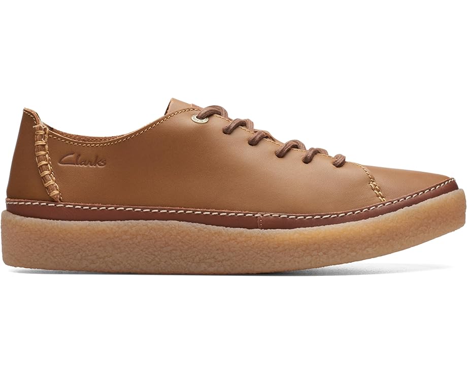 Clarks Men's Oakpark Low Sneakers - Tan Leather