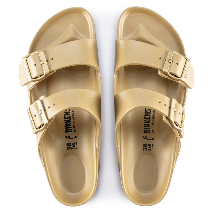 Birkenstock Men's Arizona EVA Sandals - Metallic Gold