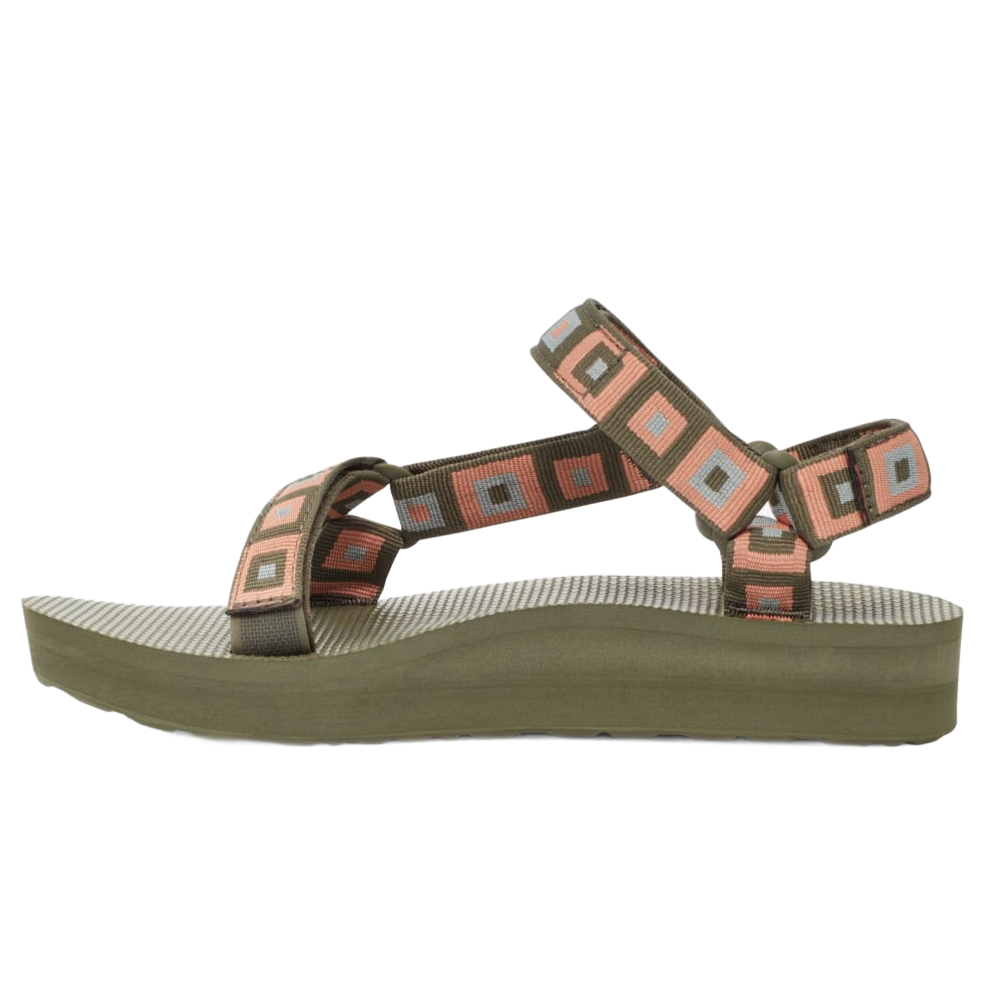 Teva Women's Midform Universal Sandal - Retro Squares Unwind