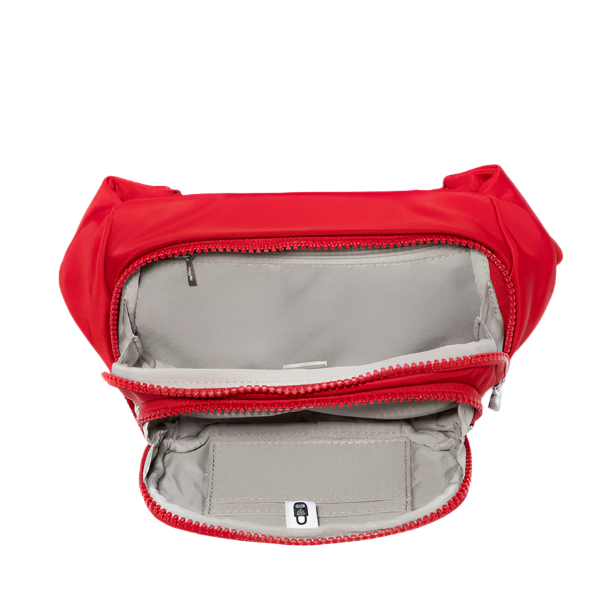 Baggalini Women's On The Go Belt Bag - Crimson Red