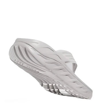 HOKA Men's Ora Recovery Flip Sandal - Lunar Rock/White