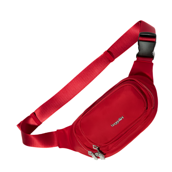 Baggalini Women's On The Go Belt Bag - Crimson Red