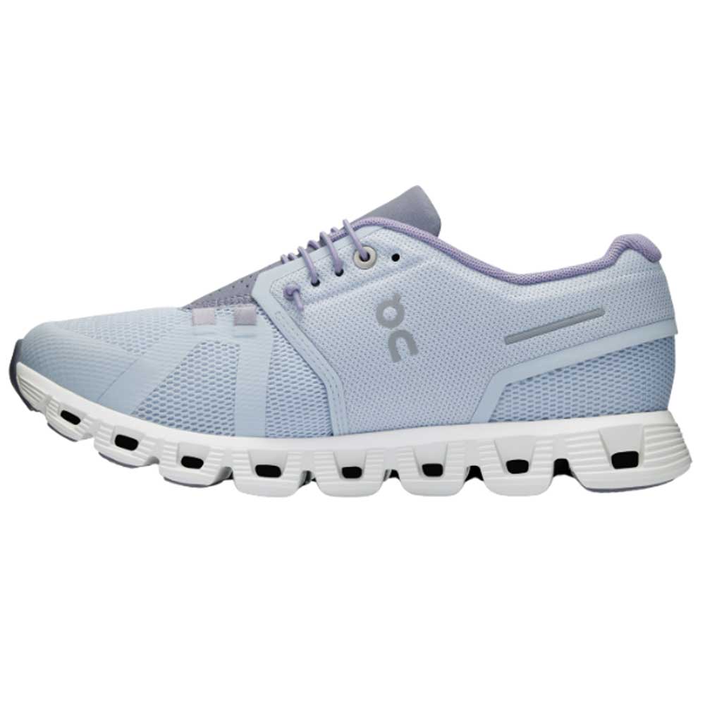 On Running Women's Cloud 5 Sneaker - Heather/Fossil