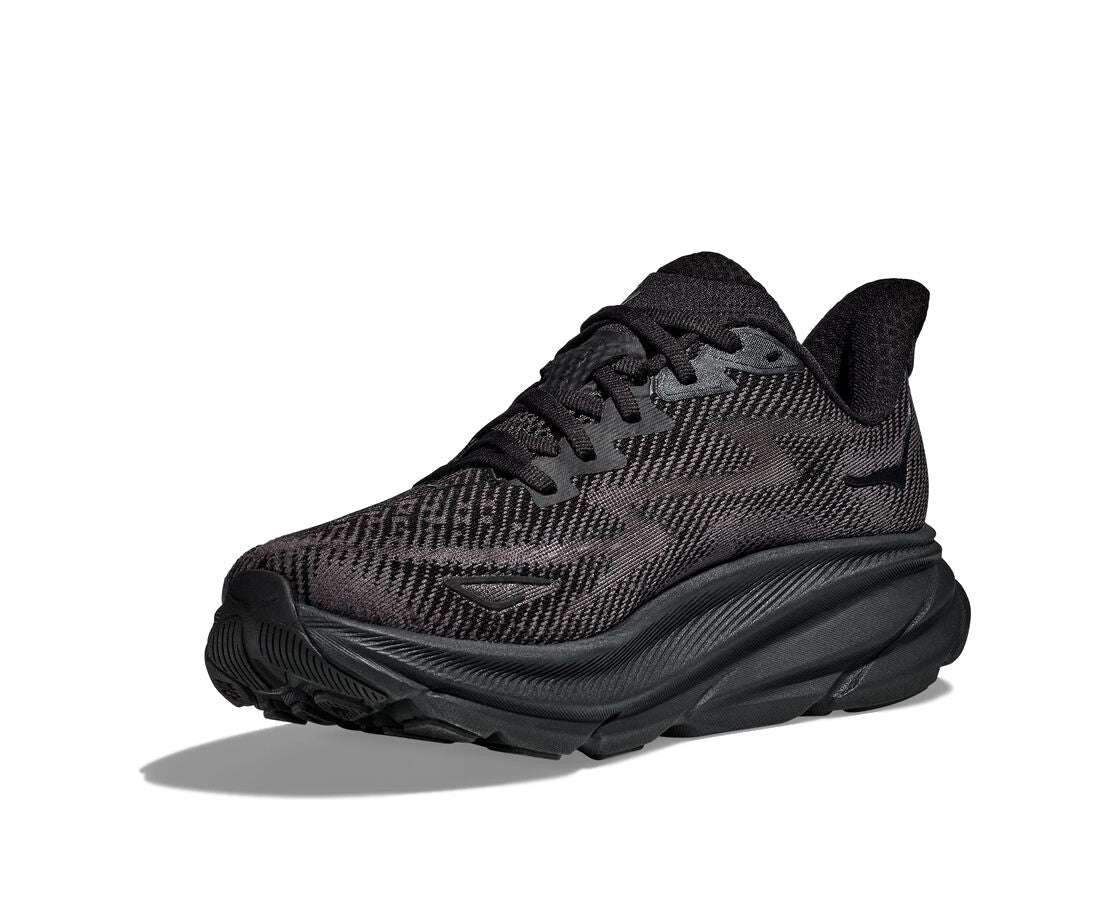 HOKA Men's Clifton 9 - Black/Black