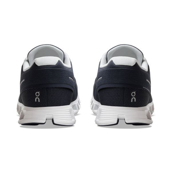 On Running Men's Cloud 5 Sneaker - Midnight/White