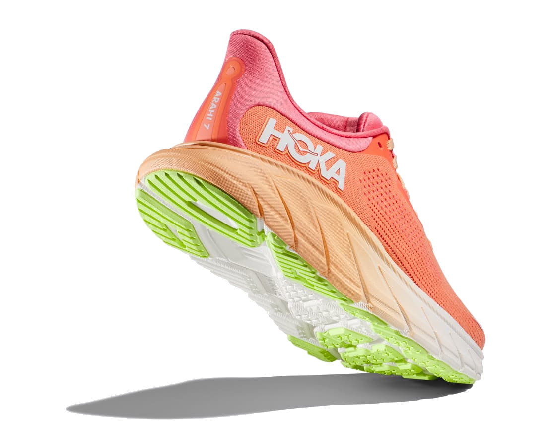 Hoka Women's Arahi 7 - Papaya/Coral