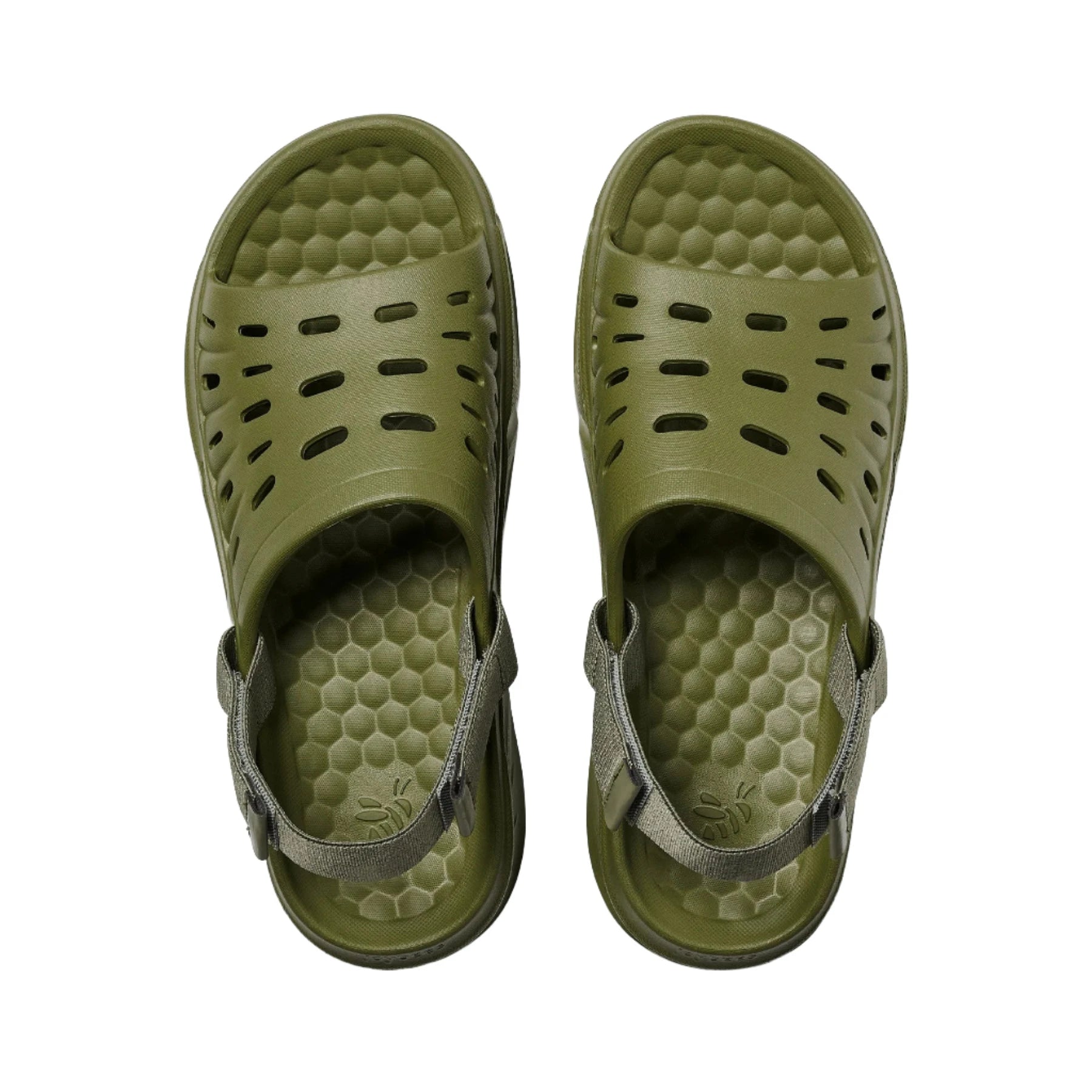 Joybees Men's Trekking Slide - Olive