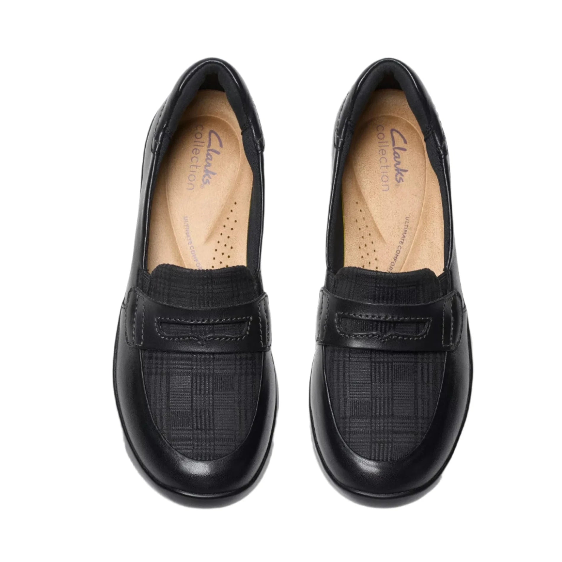 Clarks Women's Ellowyn Penny Loafer - Black