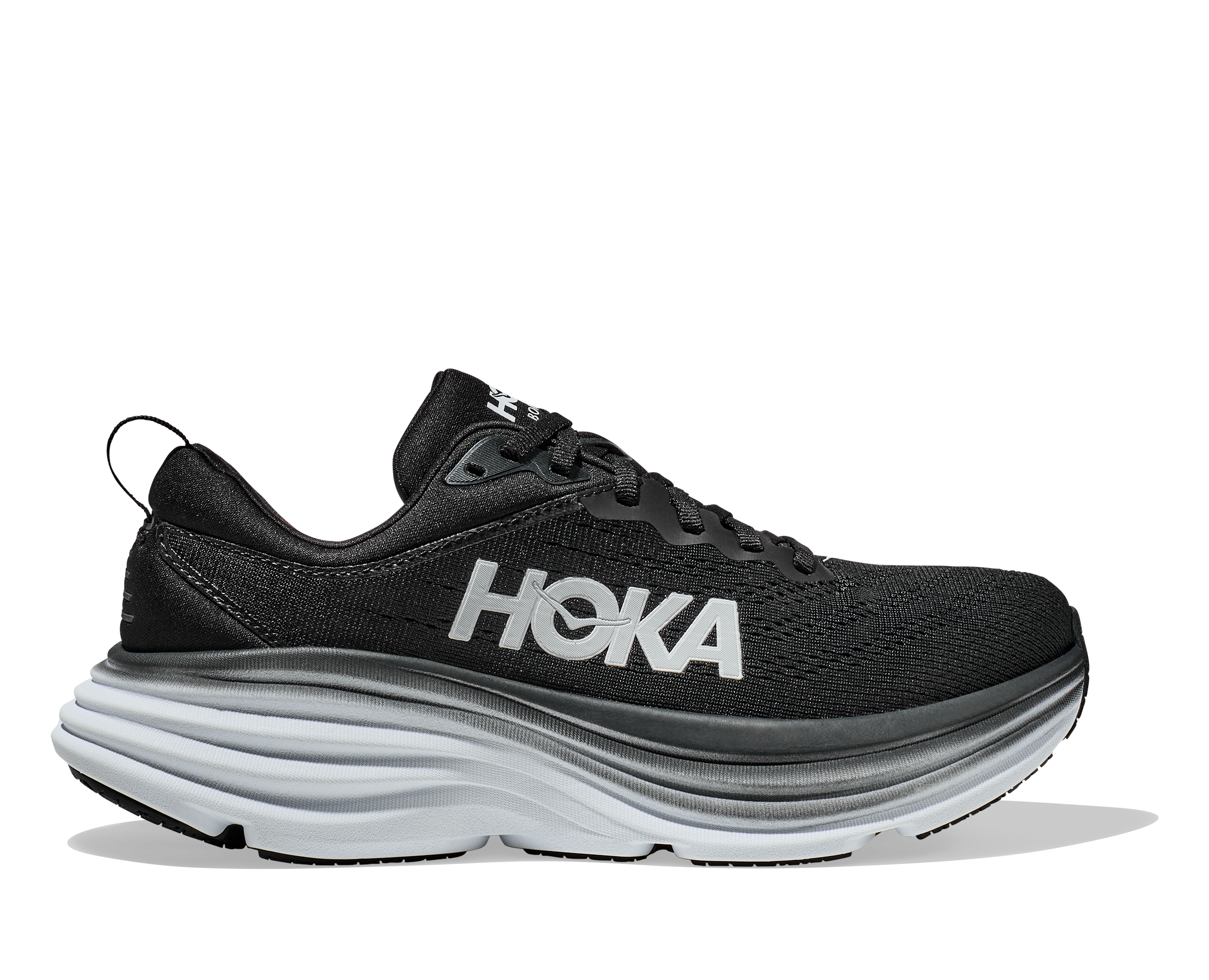 Hoka Women's Bondi 8 - Black/White