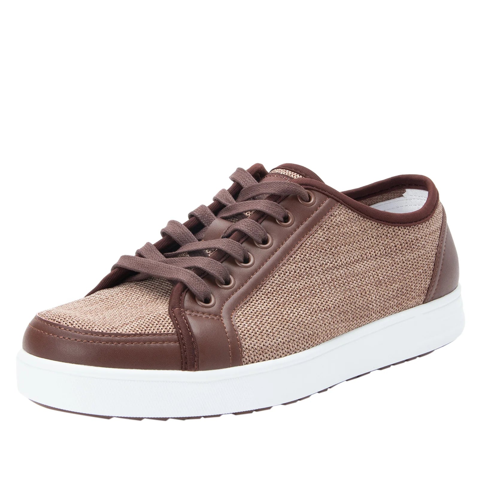 Traq by Alegria Men's Sneaq Sneaker - Washed Brown