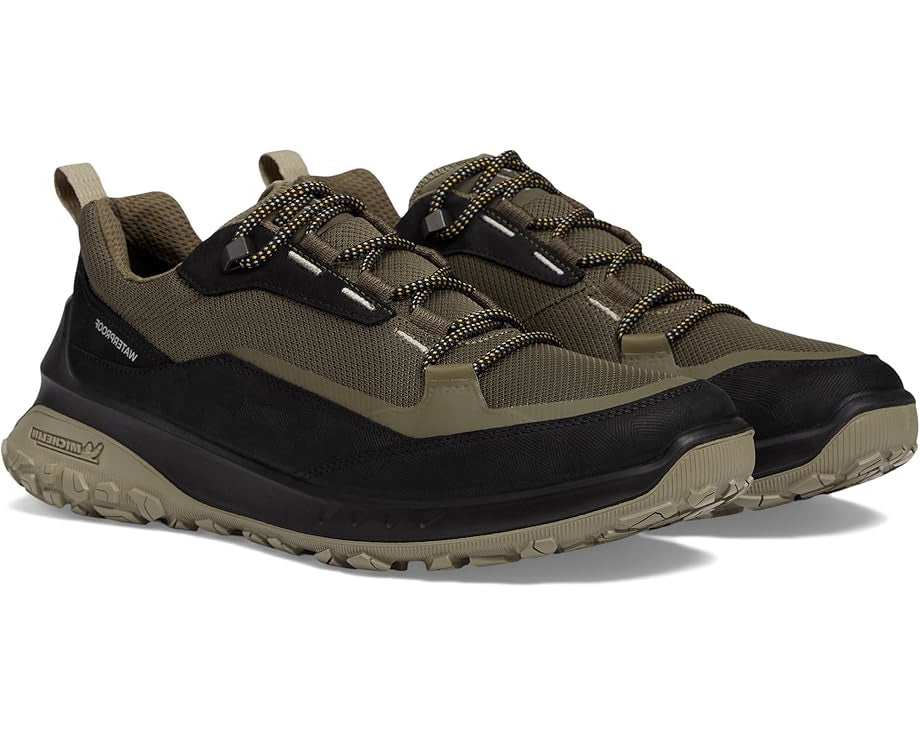 ECCO Men's ULT-TRN WATERPROOF Low Sneaker - Black/Tarmac