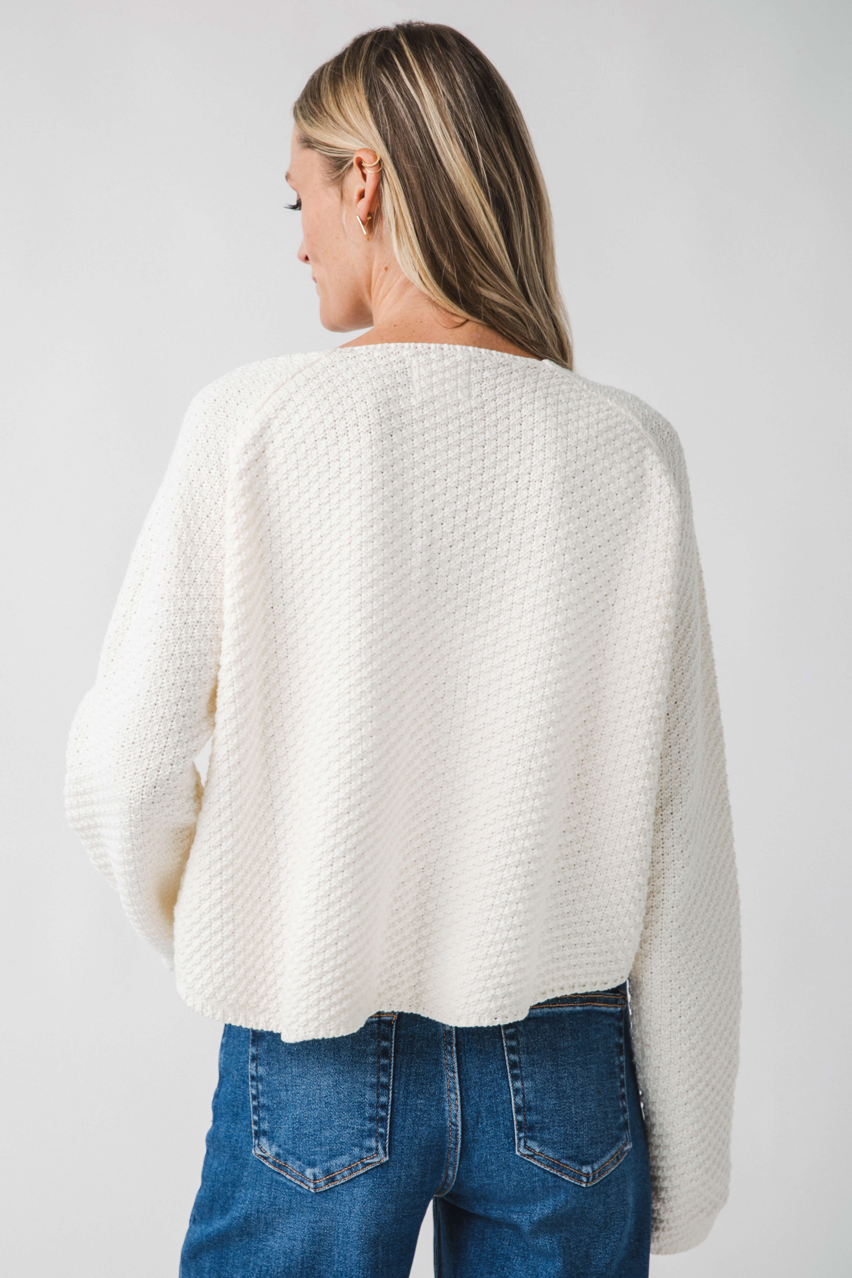 Things Between Textured Knit Cardigan