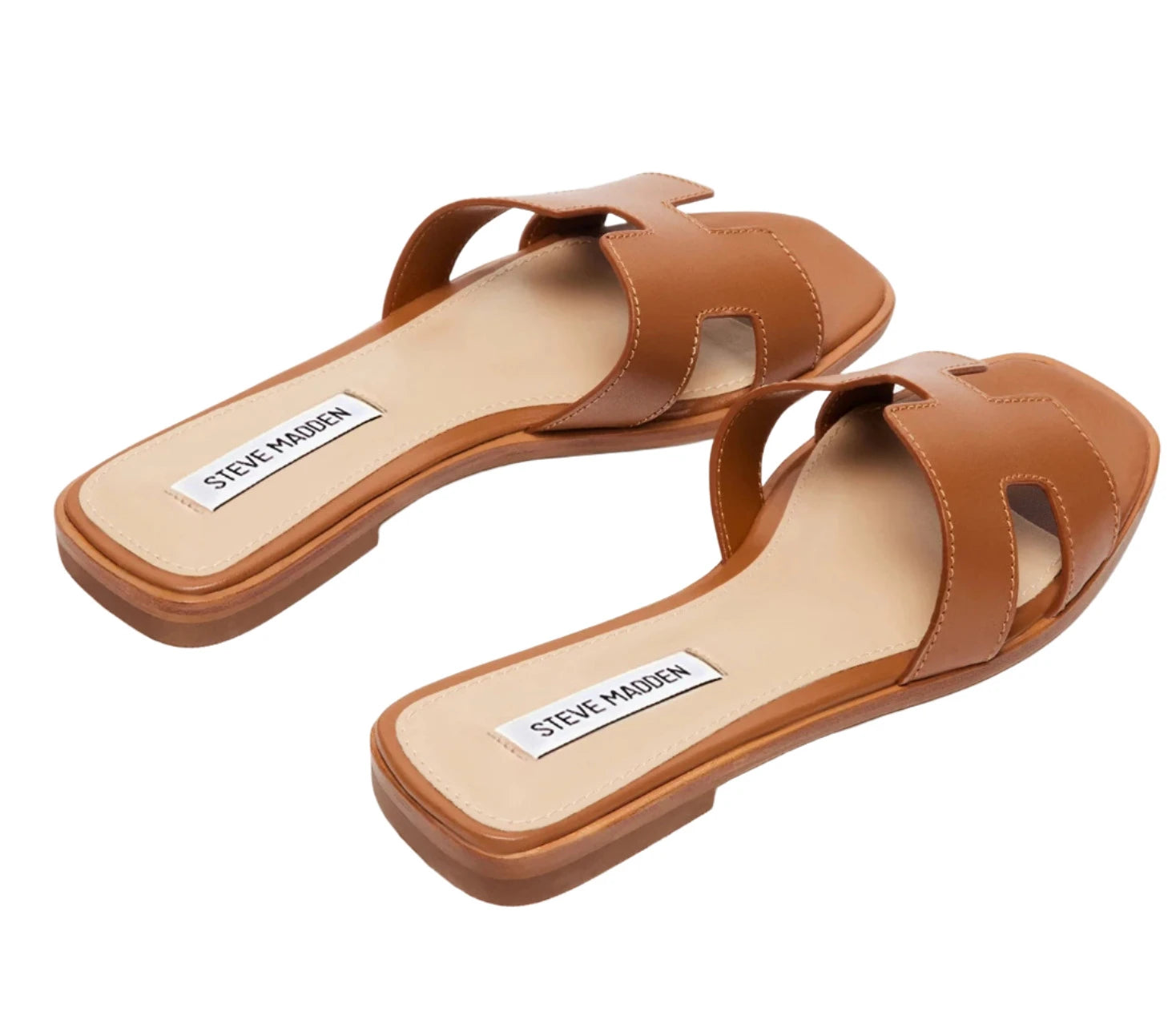 Women's Hadyn Leather Sandals - Cognac