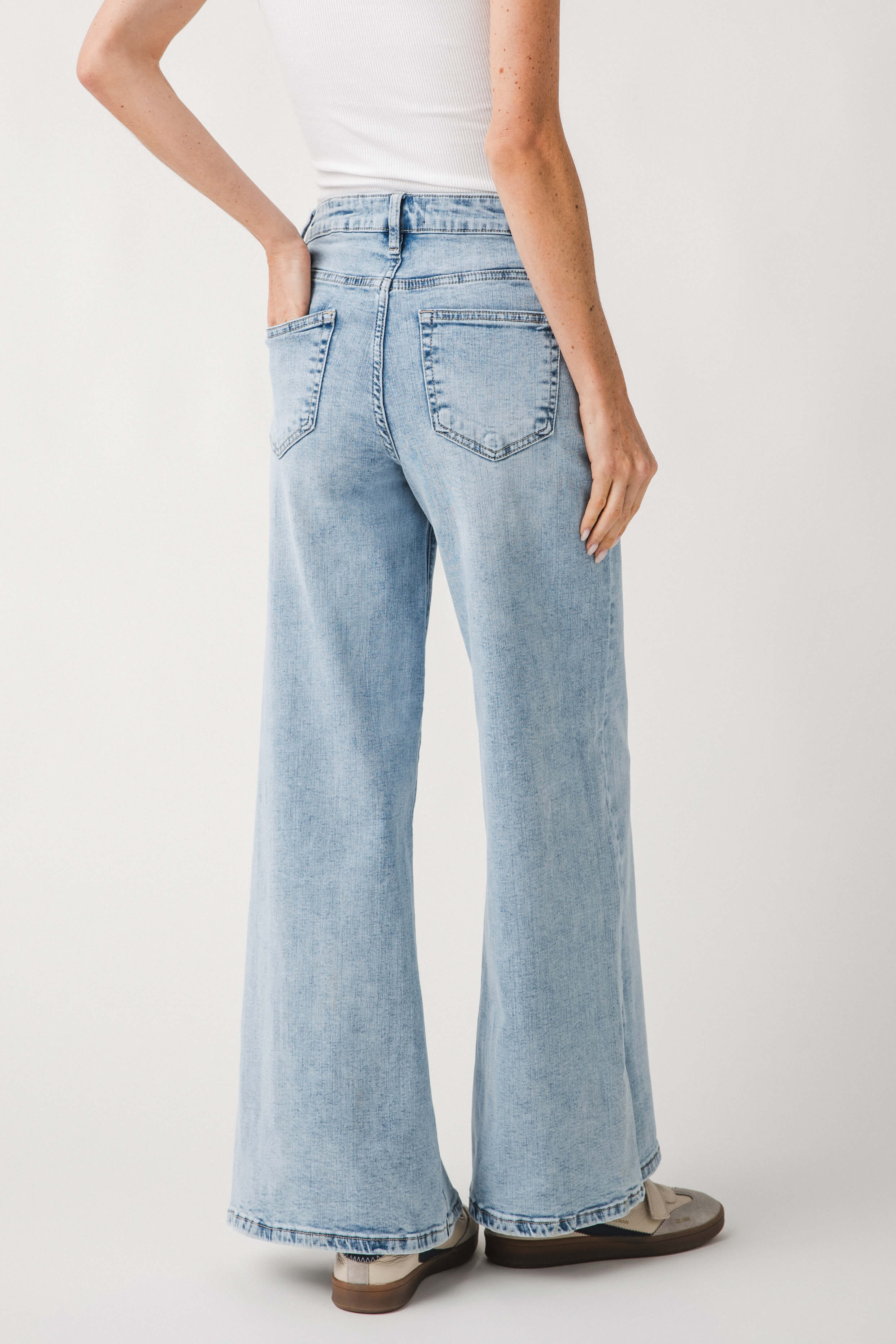 Risen Frannie Palazzo Jeans